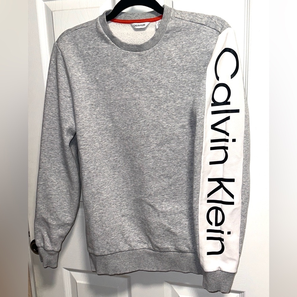 Calvin Klein crew neck logo sweater